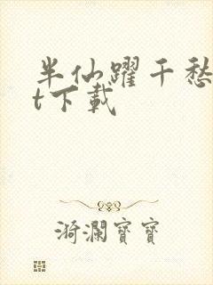 半仙跃千愁txt下载