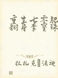 重生七零肥妻要翻身李宝珠