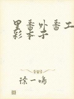 里番外番工口全彩本子