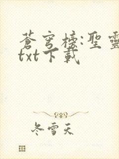 苍穹榜:圣灵纪txt下载