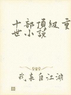 十部顶级重生末世小说