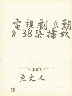 电视剧《朝雪录》38集播放