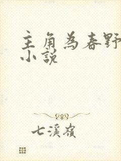 主角为春野樱的小说