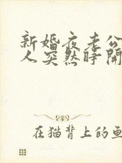 新婚夜老公植物人突然睁开眼