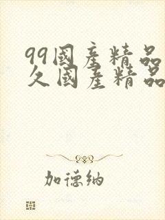 99国产精品久久国产精品