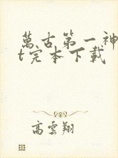 万古第一神txt完本下载