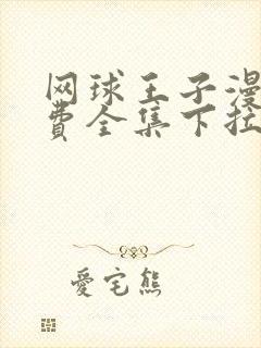 网球王子漫画免费全集下拉式