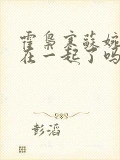 霍枭寒苏婉最后在一起了吗