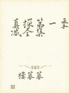 真探第一季无删减全集