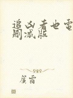 追凶者也电影未删减版