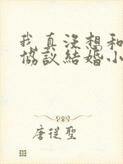 我真没想和大佬协议结婚小说