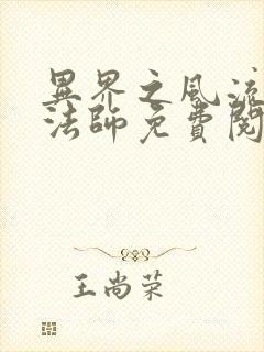 异界之风流大魔法师免费阅读