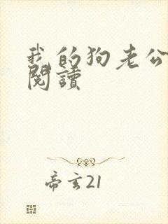 我的狗老公全文阅读