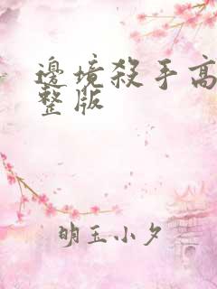 边境杀手高清完整版