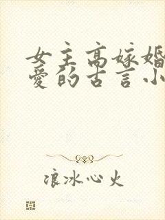 女主高嫁婚后相爱的古言小说