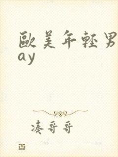 欧美年轻男同gay