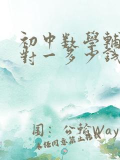 初中数学辅导一对一多少钱