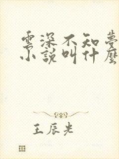 云深不知梦原著小说叫什么