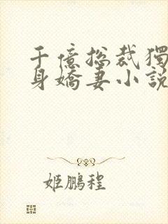 千亿总裁独宠替身娇妻小说完整