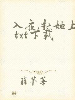 入夜,对她上瘾 txt下载