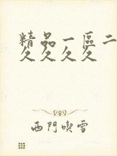 精品一区二区久久久久久