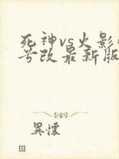 死神vs火影雨兮改最新版