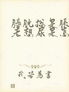 膀胱总是胀胀的老想尿是怎么回事