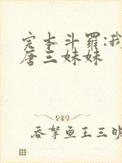 完本斗罗:我是唐三妹妹