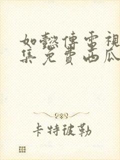 如懿传电视剧全集免费西瓜