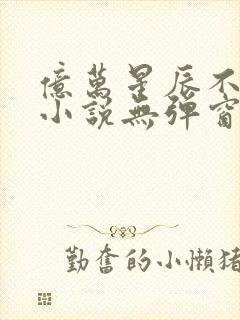 亿万星辰不及你小说无弹窗