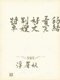 特别好看的重生军嫂文完结