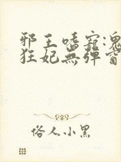 邪王嗜宠:鬼医狂妃无弹窗