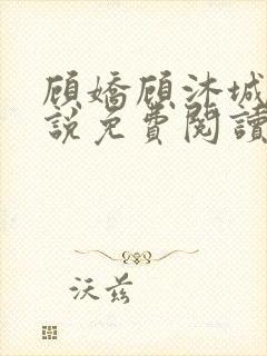 顾娇顾沐城的小说免费阅读