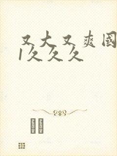 又大又爽国产91久久久