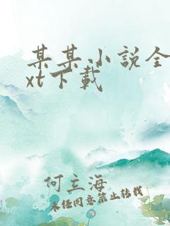 某某小说全文txt下载