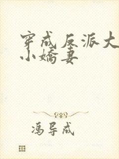 穿成反派大佬的小娇妻