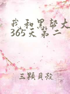 我和黑帮大佬的365天第二