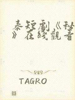 泰短剧《秘密爱》在线观看全集