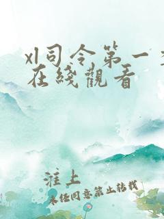 xl司令第一季在线观看