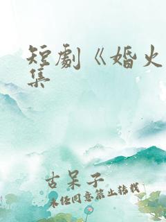短剧《婚火》全集