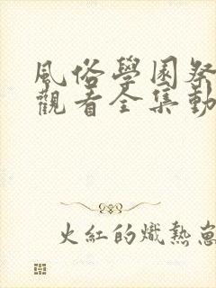 风俗学园祭免费观看全集动漫