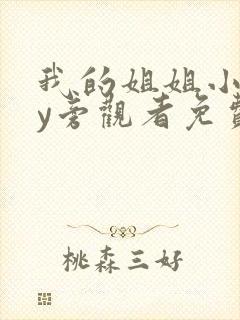 我的姐姐小说by旁观者免费阅读全文