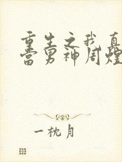 重生之我真没想当男神周煜文