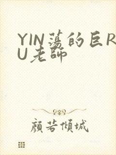 YIN荡的巨RU老师