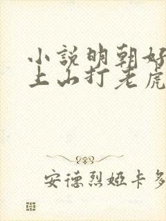 小说明朝好丈夫上山打老虎额