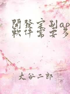 开发定制app软件需要多少钱