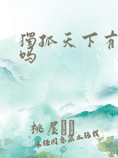 独孤天下有小说吗