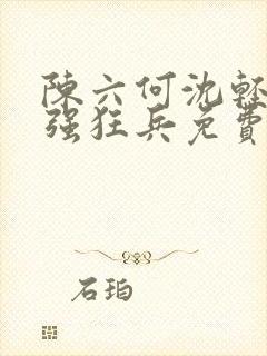 陈六何沈轻舞最强狂兵免费