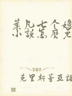 叶凡七个媳妇的小说怎么免费阅读