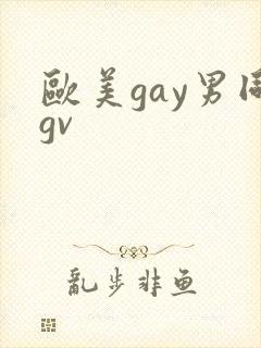 欧美gay男同gv